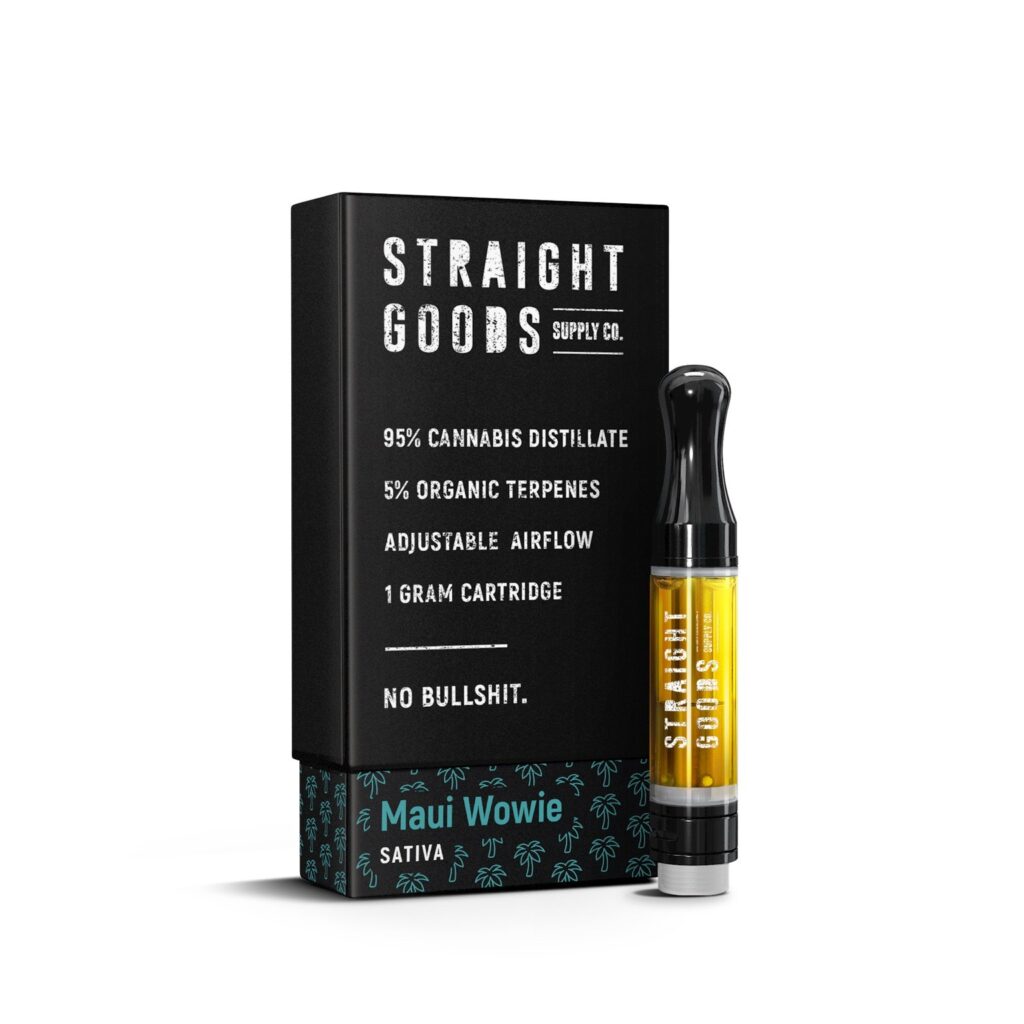 THC Distillate Carts by Straight Goods Weeds Couriers